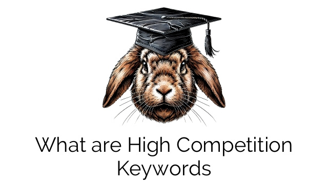 What are High Competition Keywords